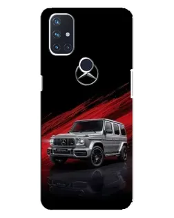 Чохол для OnePlus Nord 10 5G з картинкою «Mercedes G-Class червоний»
