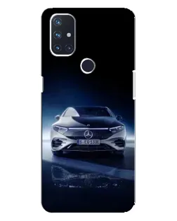 Чохол для OnePlus Nord 10 5G з картинкою «Нічний Mercedes EQ»