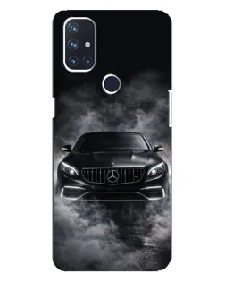 Чохол для OnePlus Nord 10 5G з картинкою «Mercedes у диму»