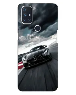 Чохол для OnePlus Nord 10 5G з картинкою «Гоночний Mercedes AMG»