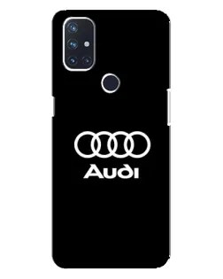 Чехол для OnePlus Nord 10 5G с картинкой «Классическое лого Audi»