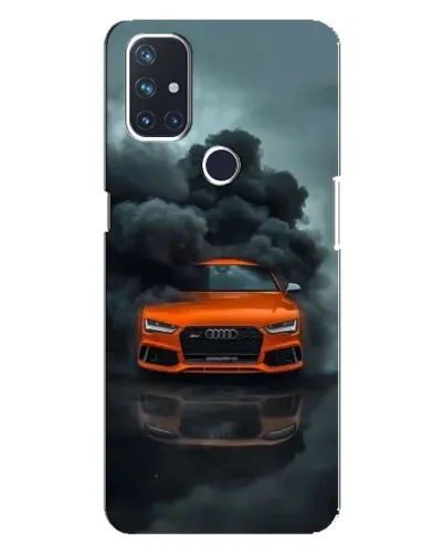 Чехол для OnePlus Nord 10 5G с картинкой «Audi в облаках дыма» Чехол для OnePlus Nord 10 5G с картинкой «Audi в облаках дыма»