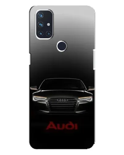 Чехол для OnePlus Nord 10 5G с картинкой «Audi — градиентный контур» Чехол для OnePlus Nord 10 5G с картинкой «Audi — градиентный контур»