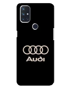 Чехол для OnePlus Nord 10 5G с картинкой «Audi — золотой логотип» Чехол для OnePlus Nord 10 5G с картинкой «Audi — золотой логотип»