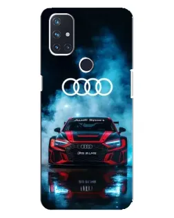 Чехол для OnePlus Nord 10 5G с картинкой «Audi Sport — неон» Чехол для OnePlus Nord 10 5G с картинкой «Audi Sport — неон»