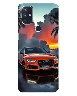Чехол для OnePlus Nord 10 5G с картинкой «Audi — закат» Чехол для OnePlus Nord 10 5G с картинкой «Audi — закат»