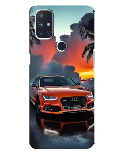 Чехол для OnePlus Nord 10 5G с картинкой «Audi — закат» Чехол для OnePlus Nord 10 5G с картинкой «Audi — закат»