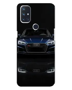 Чехол для OnePlus Nord 10 5G с картинкой «Audi — ночное отражение» Чехол для OnePlus Nord 10 5G с картинкой «Audi — ночное отражение»