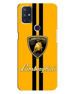 Чехол для OnePlus Nord 10 5G с картинкой «Lamborghini Stripe желтый» Чехол для OnePlus Nord 10 5G с картинкой «Lamborghini Stripe желтый»
