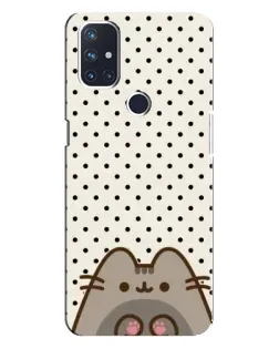 Чехол для OnePlus Nord 10 5G с картинкой «Пушин в горошек»