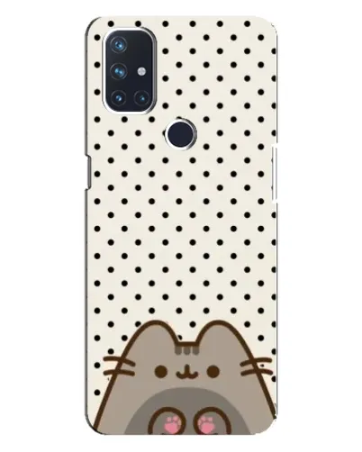 Чехол для OnePlus Nord 10 5G с картинкой «Пушин в горошек»