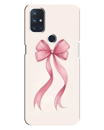 Чехол для OnePlus Nord 10 5G с картинкой «Розовый бант»