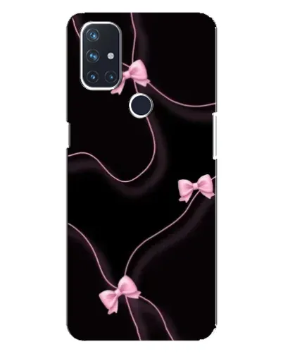 Чехол для OnePlus Nord 10 5G с картинкой «Розовые ленты»