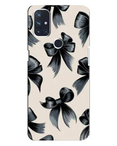 Чехол для OnePlus Nord 10 5G с картинкой «Банты Coquette»