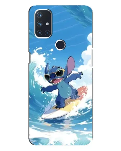 Чехол для OnePlus Nord 10 5G с картинкой «Стич на волне» Чехол для OnePlus Nord 10 5G с картинкой «Стич на волне»