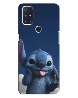Чехол для OnePlus Nord 10 5G с картинкой «Стич в облаках»