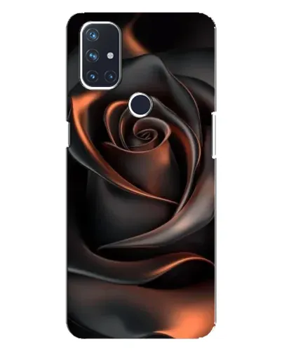 Чехол для OnePlus Nord 10 5G с картинкой «Шелковая черная роза» Чехол для OnePlus Nord 10 5G с картинкой «Шелковая черная роза»
