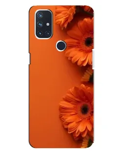 Чехол для OnePlus Nord 10 5G с картинкой «Оранжевые герберы» Чехол для OnePlus Nord 10 5G с картинкой «Оранжевые герберы»