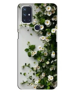 Чехол для OnePlus Nord 10 5G с картинкой «Ветка мелких белых цветов» Чехол для OnePlus Nord 10 5G с картинкой «Ветка мелких белых цветов»