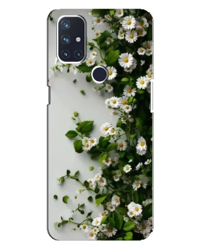Чехол для OnePlus Nord 10 5G с картинкой «Ветка мелких белых цветов» Чехол для OnePlus Nord 10 5G с картинкой «Ветка мелких белых цветов»