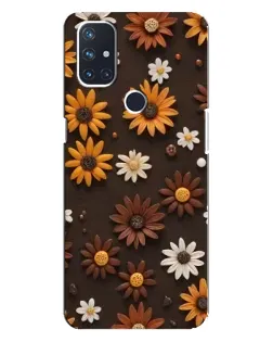 Чехол для OnePlus Nord 10 5G с картинкой «Узор из маленьких подсолнухов» Чехол для OnePlus Nord 10 5G с картинкой «Узор из маленьких подсолнухов»