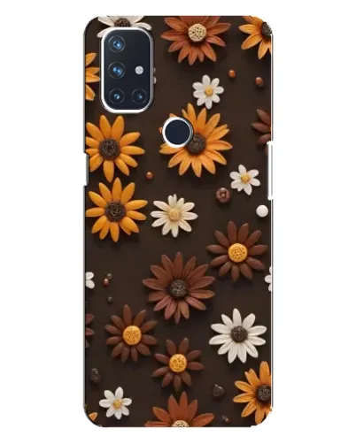 Чехол для OnePlus Nord 10 5G с картинкой «Узор из маленьких подсолнухов» Чехол для OnePlus Nord 10 5G с картинкой «Узор из маленьких подсолнухов»