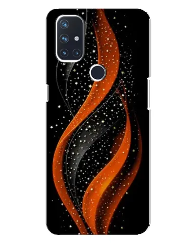 Чехол для OnePlus Nord 10 5G с картинкой «Огненная звездная волна»