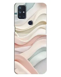 Чехол для OnePlus Nord 10 5G с картинкой «Пастельные нежные волны»