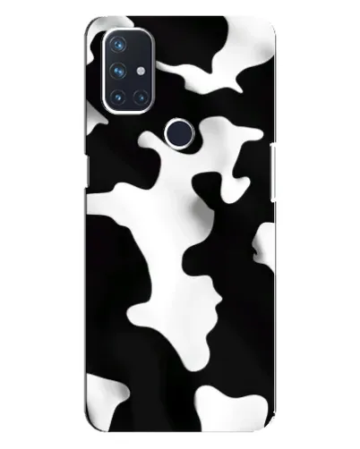 Чехол для OnePlus Nord 10 5G с картинкой «Черно-белое пятно»