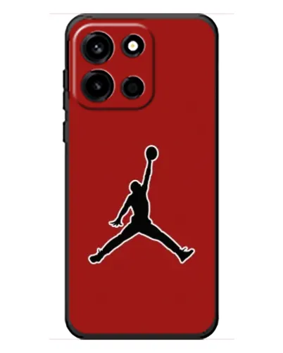Чохол для OnePlus Turbo 6 з картинкою «Jordan Red Back»