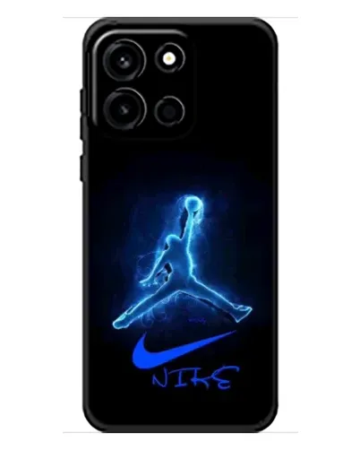 Чохол для OnePlus Turbo 6 з картинкою «Jordan Neon Blue»