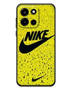 Чохол для OnePlus Turbo 6 з картинкою «Жовтий текстурний Nike»