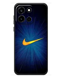 Чехол для OnePlus Turbo 6 с картинкой «Синий пульс Nike»