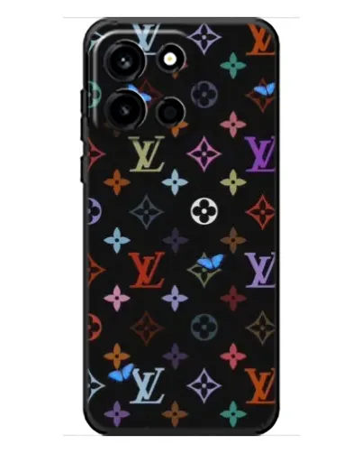 Чехол для OnePlus Turbo 6 с картинкой «Цветная монограмма LV»