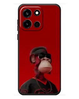 Чохол для OnePlus Turbo 6 з картинкою «Bored Ape в червоному» Чохол для OnePlus Turbo 6 з картинкою «Bored Ape в червоному»