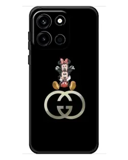 Чохол для OnePlus Turbo 6 з картинкою «Мінні Маус на лого»