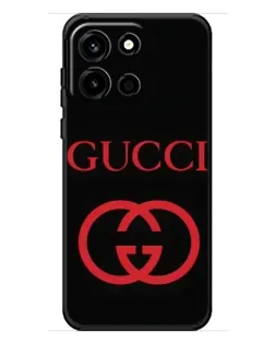 Чохол для OnePlus Turbo 6 з картинкою «Gucci — червоний логотип»