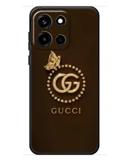 Чохол для OnePlus Turbo 6 з картинкою «Gucci — золотий метелик»
