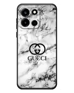 Чохол для OnePlus Turbo 6 з картинкою «Gucci — мармуровий шик»