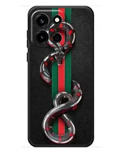 Чехол для OnePlus Turbo 6 с картинкой «Gucci — змея на полосе»