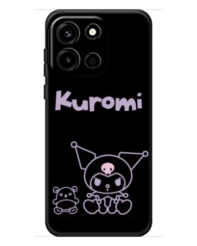 Чохол для OnePlus Turbo 6 з картинкою «Kuromi — чорний мінімалізм» Чохол для OnePlus Turbo 6 з картинкою «Kuromi — чорний мінімалізм»