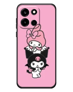 Чохол для OnePlus Turbo 6 з картинкою «My Melody та Kuromi»