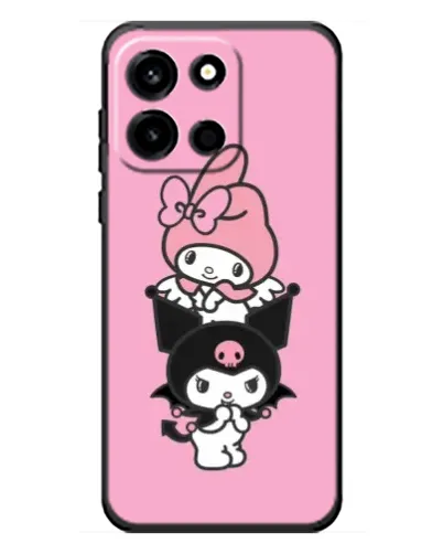 Чохол для OnePlus Turbo 6 з картинкою «My Melody та Kuromi» Чохол для OnePlus Turbo 6 з картинкою «My Melody та Kuromi»