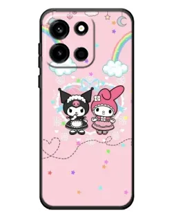 Чохол для OnePlus Turbo 6 з картинкою «My Melody та Kuromi»