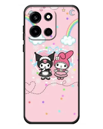 Чохол для OnePlus Turbo 6 з картинкою «My Melody та Kuromi» Чохол для OnePlus Turbo 6 з картинкою «My Melody та Kuromi»