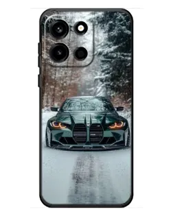 Чохол для OnePlus Turbo 6 з картинкою «BMW у зимовому лісі» Чохол для OnePlus Turbo 6 з картинкою «BMW у зимовому лісі»