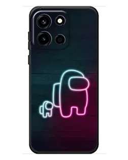 Чохол для OnePlus Turbo 6 з картинкою «Among Us неон-арт» Чохол для OnePlus Turbo 6 з картинкою «Among Us неон-арт»
