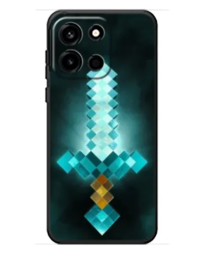 Чехол для OnePlus Turbo 6 с картинкой «Алмазный меч неон» Чехол для OnePlus Turbo 6 с картинкой «Алмазный меч неон»