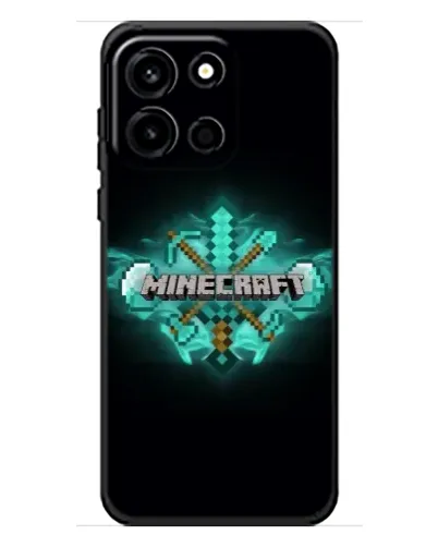 Чехол для OnePlus Turbo 6 с картинкой «Minecraft Diamond лого» Чехол для OnePlus Turbo 6 с картинкой «Minecraft Diamond лого»