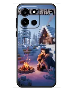 Чохол для OnePlus Turbo 6 з картинкою «Зимовий Minecraft» Чохол для OnePlus Turbo 6 з картинкою «Зимовий Minecraft»